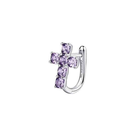 Mono orecchino Brosway Donna FANCY - MAGIC PURPLE in Argento FMP21 - FMP21